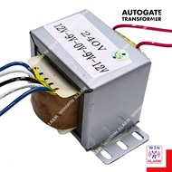 12V 9V 0V 9V 12V 240VAC TRANSFORMER for arm autogate