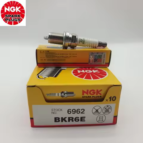 4Pcs Original NGK BKR6E 6962 Spark Plugs For BYD For Chery A1 A3 A5 E3 M7 Rely X5 Riich Tiggo Cowin 