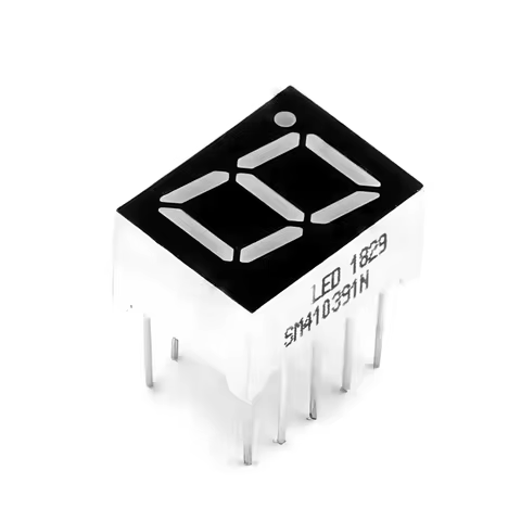50Pcs 0.39 Inch C-C C-A Red Orange Blue Yellow Green White LED Digital 7 Segments Display Digitron C
