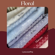 shawl cotton printed floral shawl cotton sulam shawl cotton printed sulam shawl cotton printed murah