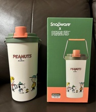 全新正版Snapware x Snoopy 康寧史路比史努比保温瓶保温樽保温壺聖誕交換禮物