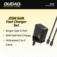 DUDAO Charger Fast Charging Braided Type-C to Type-C Cable (25W/1M) A27C