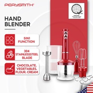 PerySmith Mixer Blender For Cream Shake Egg Beater Hand Blender PS850 5 in 1  Multifunction Blender