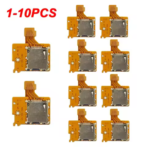 1-10pcs SD Card Reader TF Card Slot Socket Board for Nintendo Switch Sd Card Reader Port Replacement