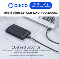 Hard Drive Box 2.5" SSD/HDD SATA 3 USB 3.0 ORICO 2020U3 Genuine Product