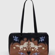 BAGGU - 保齡球包 - 牛仔風刺繡圖騰