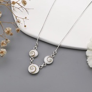 triple shiva eye pendent necklace 925 jewelry สร้อยคอจี้พระศิวะสามตา 925 เครื่องประดับ  Mira jewels
