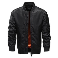 <905>YGTOF Spring Autumn MA1 Pilot Jacket Men Outdoor Fashion Baseball Jacket Large Size S-5XL Windb