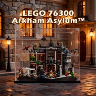 Storage Organizer Kotak Akrilik Transparent Display Box untuk LEGO 76300 Arkham Asylum Handicraft 手办