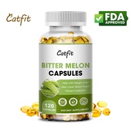 Catfit Bitter Melon capsules Bitter Melon Gourd Extract Supplement Improves Digestion Pressure Sugar Cholesterol Weight Loss Skin Health Skin Care for men women
