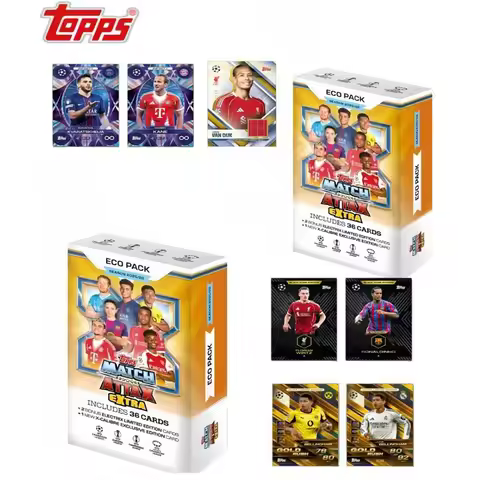 NEW 2026 Season Topps UCC Match Attax Eco Pack Limited Edition Cards Premier League Soccer Cards Foo