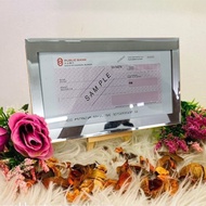 Frame hantaran cheque/ Frame cheque mas kahwin/ cheque frame/wfm999