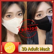 Fast Shipping mask 3D/4D 50pcs 3D Adult Elastic Earband Mask Women Men Mask Broad Earband Duckbill F