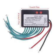 【FSFO】4 Channel 9 Channel LED Light Controller for Signage 12V 24V DC with Speed Mode