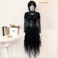 Moonfairy - Evelyn Velvetr Buds Gate 3 Cosplay Costume Fullset Wig Halloween Costume