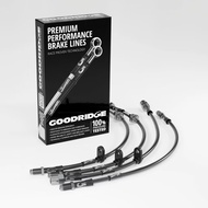 GOODRIDGE Brake Hose - A45 / CLA45 / GLA45 / A45S / CLA45S / GLA45S / AMG Mercedes / SME0455-4C / SM