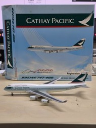 Cathay Pacific Boeing 747-400 模型飛機 1：400