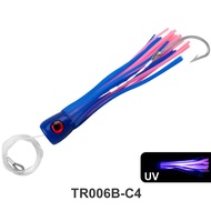 TEASER TR006-B 150mm/6inch Big Game Fishing Tuna Marlin Trolling Lure Sea Boat Fishing Octopus Squid