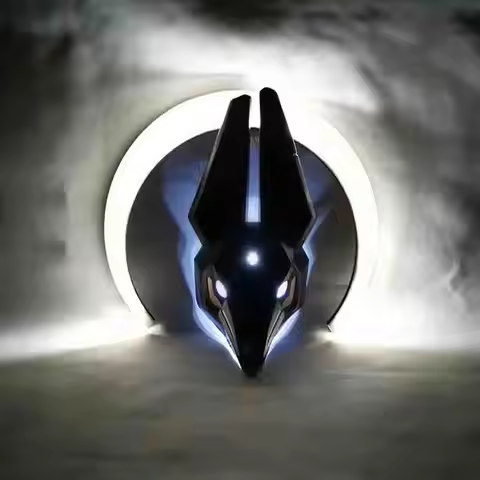 Game Sky Children of Light Cosplay Descendants of LED Light Helmet Anubis Mask Halloween Carnival CO