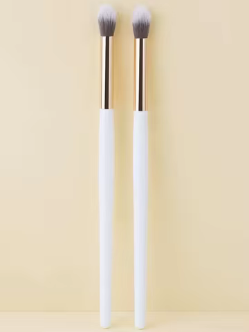 2pcs Platinum Eye Socket Details Blending Makeup Brushes Black Friday