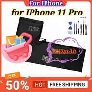 3046mAh for IPhone 11 Pro Mobile Phone Battery High-quality Replacement Battery+Free Tools