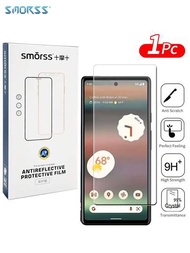 Smorss 1入組9h 2.5d 高清膜治療防刮花,易於安裝,用於 Pixel 5/ Pixel 5a/ Pixel 6/ Pixel 6a/ Pixel 7/ Pixel 7a / Pixel 8a /8pro的玻璃保護螢幕