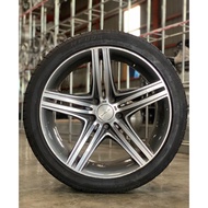 Used 19 Inch Wald Rim with 225/45R19 & 255/40R19 Tyre