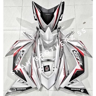 COVERSET RS150 V1/V2 GTR SILVER MERAH CUSTOM 🔥