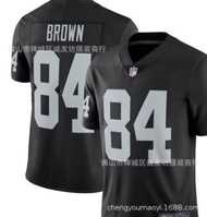 ✧☫✟ NFL Football Jersey Raiders 84 Black Raiders Brown Jersey Ebay