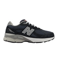 New Balance 990 V3 NB Navy Blue American Retro Shoes Men's Suede [YUBO] M990NB3 D Last