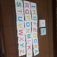 AZ Alphabet Flashcards containing 104 cards