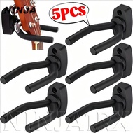 [H&L] 1/2/3/4/5PCS - Metal Guitar Hanger Wall Mount Violin Hook Non-slip Sponge Guitar Rack Acoustic