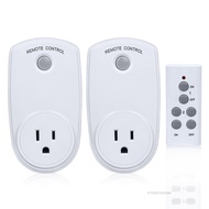 VOTO รีโมทคอนโทรลไร้สาย Power socket 433 mhz ปลั๊กไฟฟ้า 220 V สวิทช์ควบคุม US ซ็อกเก็ตตัวรับสัญญาณใน
