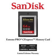 SanDisk Extreme PRO 64GB / 128GB / 256GB CFexpress Card Type B (Up to 1700MB/s Read) CFexpress Memory Card