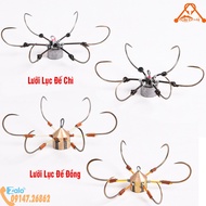 Lưỡi Câu Lục Đế Đồng Đế Chì - Lưỡi Lục Câu Cá ( siêu khuyến mại ). Kích cỡ đúng là: 75 cmLưỡi Đế