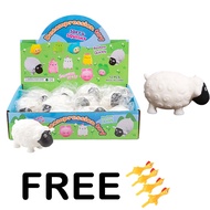 Kids Toys Silicone Pop Up Squishy Sheep FREE Toy Chicken Slingshot