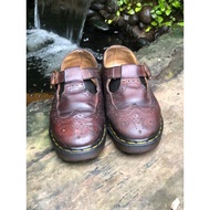 DR.MARTENS Dr. Martens Marry Jane Brogue Crazy Horse Vintage