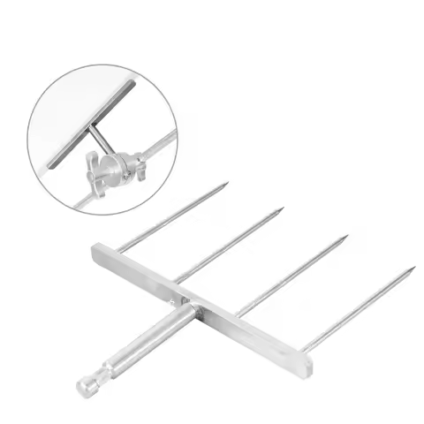 Selens 4-Forked Photo Studio Lighting Reflector Fork Attachment Foamcore Holder for styrofoam gobos 