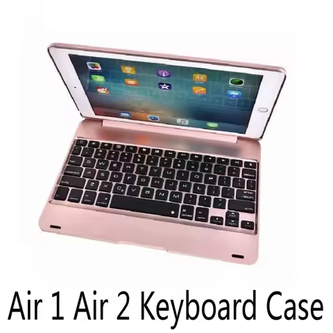 ABS Keyboard Case for iPad Air 1 Air 2 Case with Keyboard A1474 A1475 A1566 Wireless Cover for iPad 