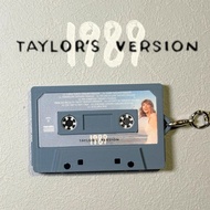 1989 Taylor’s Version by Taylor Swift - Retro Cassette Tape Magic Keychain