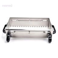 RUN 400-800mm Adjustable Square Notched Trowel Mortar Tool Serrated Trowel with 400-800 mm Width Met
