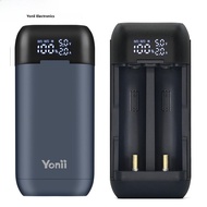 Detachable 21700 Lithium Battery Storage Box DIY Power Bank 2A 18650 Battery Charger Type-C Charging