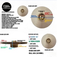 JET 100 SPI IMPELLER FAN JET 125 IMPELLER FAN DAB 100 SPI