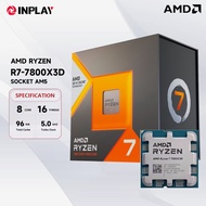 AMD Ryzen 7 7800X3D / 9800X3D Desktop Processor 8 Core 16 Thread 5.0Ghz L3=96MB AM5 Processor