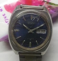SEIKO 精工男裝古董手錶/70年代日本製造/自動日曆機械錶