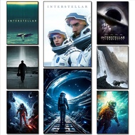 High Score Movie Fiction Interstellar classic Posters Universe Prints Canvas Painting Wall Art Pictu