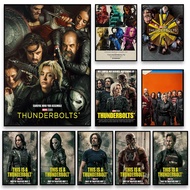 (P61) Marvel Thunderbolts movie wall Poster - Thunderbolts movie Poster for home decoration
