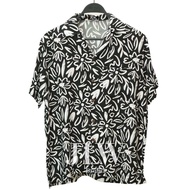 เสื้อฮาวาย ลายดอกขีด ผ้านิ่ม JLW BRAND มีไซส์ M L XL Oversize อก40-52นิ้ว