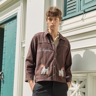 Pickle Projects— Mckenzie HAND EMBROIDERED L/S SHIRT (ปักด้วยมือ)