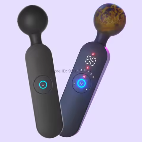 Digital Display Powerful Vibrator for Women Heated Clitoral Stimulator Female Massager USB Charging 